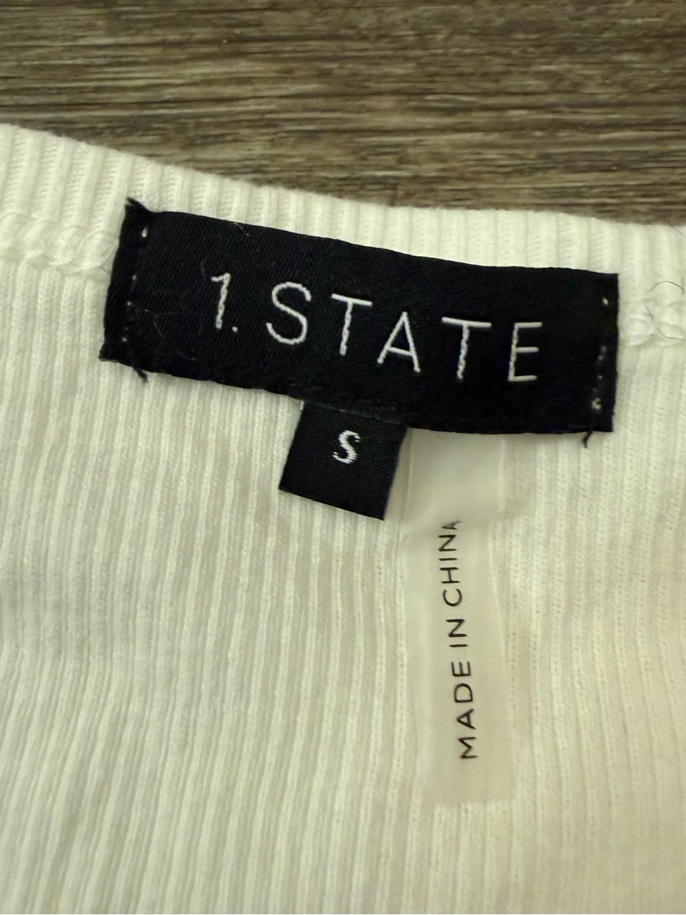 1. State Ribbed Tank Top - Picture 3 of 3